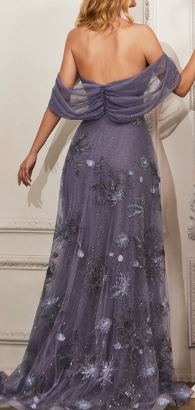 Plus size formal evening mother of the bride gown - Picture 8 of 9